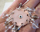 Sterling silver and copper Australia ring..  