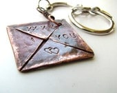 Reason keychain copper envelope