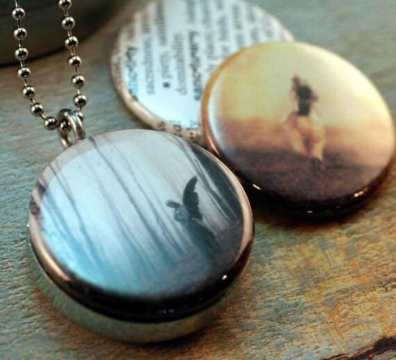 S A N C T U A R Y  - Recycled Magnetic LOCKET SET