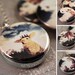 Photo Picture Locket Set,  Forest Royalty  - Interchangeable 4 in 1 Necklace, Woodland Animals