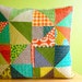 Pinwheel Improv Pillow Cover