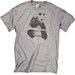 Panda Bear Shirt Tonal Graphic Animal Print cool T-shirt S,M,L,XL,XXL Available