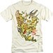 Birds of North America Colorful Collage Illustration Graphic T-shirt (S,M,L,XL,XXL available)