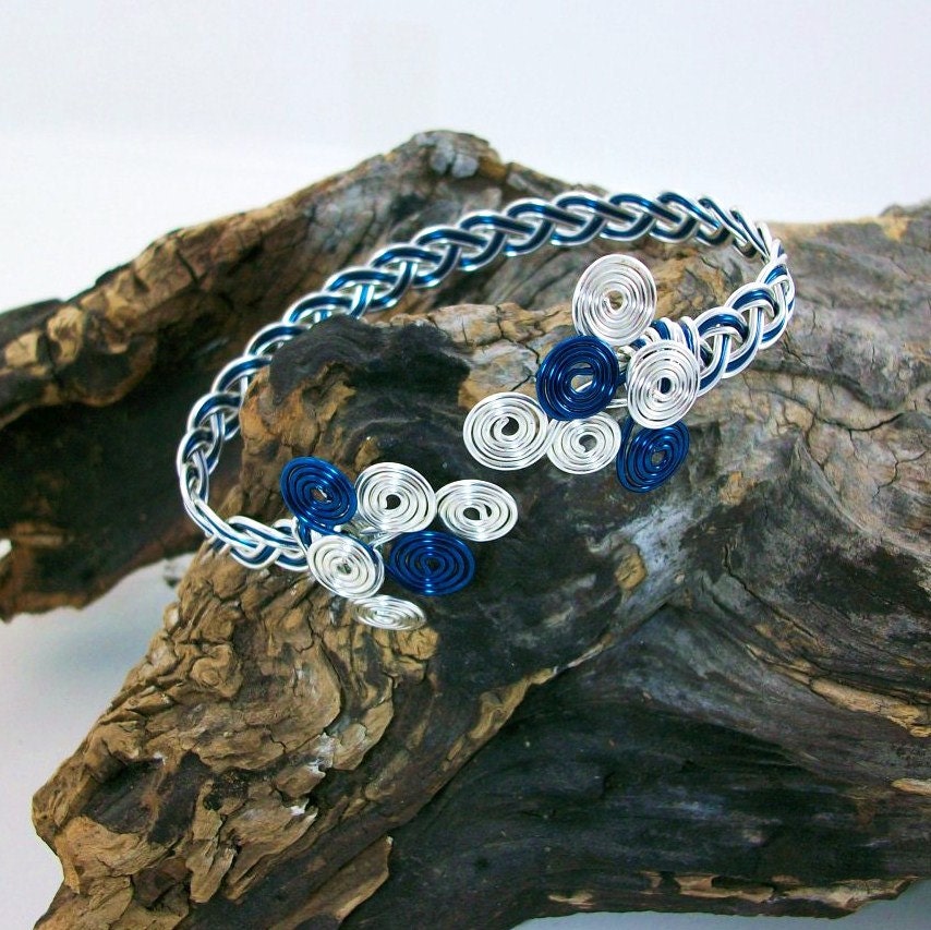 Celtic Knot Spiral Boudica Bracelet Arm Cuff