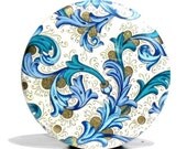 Buy 3 Get The 4th Free - Florentine Pocket Mirror  - Japanese chiyogami mirror and gift bag