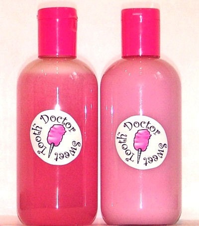 COTTON CANDY Scented Shampoo and Conditioner by doctorsweettooth