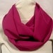 Lovely Spring Handmade  Infinity scarf, circle scarf, cowl scarf,  Womens Rose colored