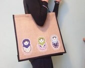Babushka - Eco Jute Shopper