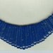Blue Lapis Maxi Cleopatra Collar Fan 41pc Bead Set Faux Lapis