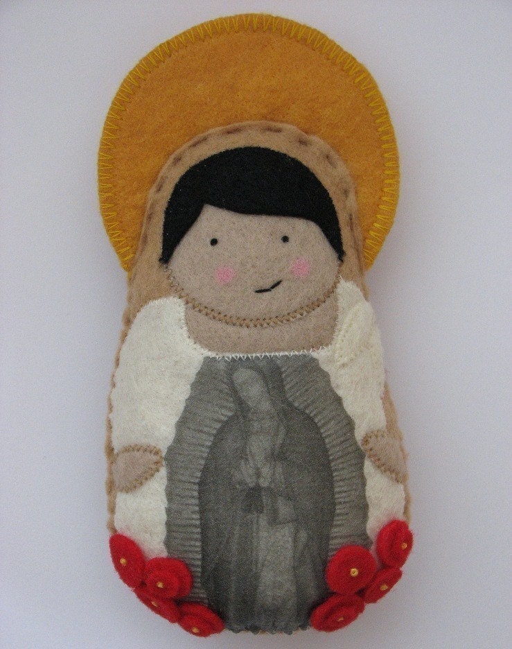 Saint Juan Diego...Felt Softie