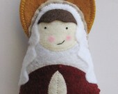 Saint Megan...Felt Softie