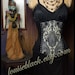 Garden of Earthly Delights Corset by Louise Black Front Busk Custom made to your measurements