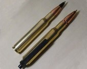 Bullet Pen Set Brass Mini Combo Retractable and Non-Retractable