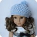 Rosamund Beret - PDF Knitting Pattern For 18" American Girl Dolls - Doll Clothes Pattern - Instant Download