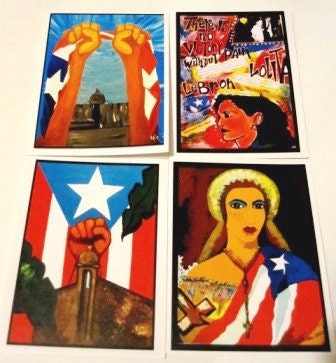 Puerto Rican Folk Art notecards