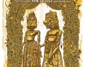 Gomez The Band Fillmore Quinceanera Silk Screen Rock Poster