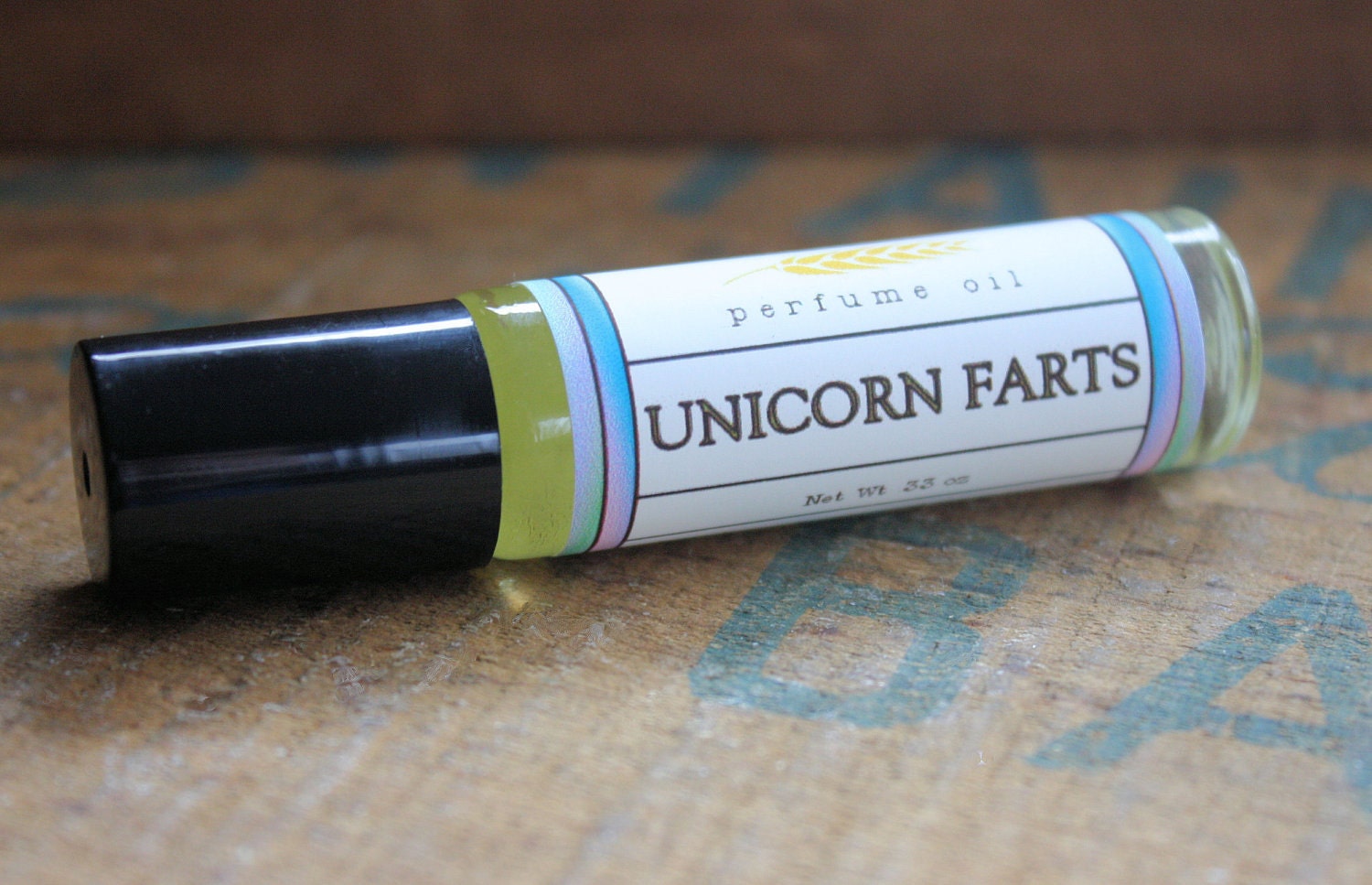 Unicorn Farts Perfume Oil Coconut Hemp Roll On Cotton Candy Spearmint