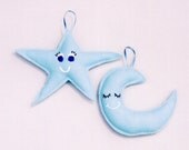 Decorative Star and Moon Bedroom Decor