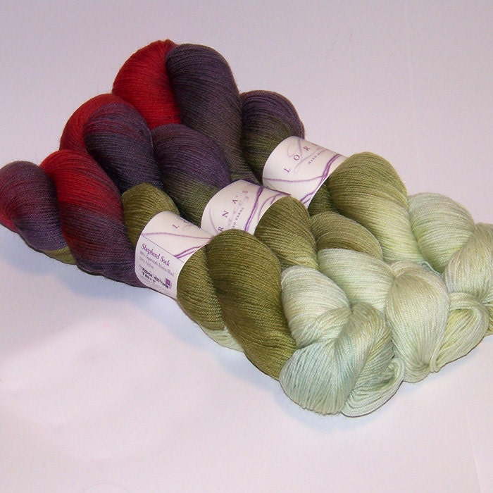 Lorna's Laces Shepherd Sock - Zombie BBQ