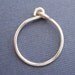 HOLDING HANDS sterling silver wire ring