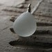 RESERVED FOR KATHY - Vanilla Kiss - Genuine Sea Glass Jewelry - Pendant Necklace