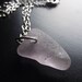 Lovely Lavender - Authentic Sea Glass Jewelry - Pendant Necklace