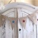 SALE...Stars Glittered Burlap Banner July 4th, independance day, veterans day, memorial day