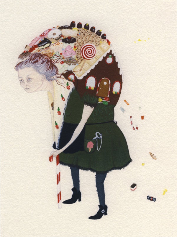 Monster - signed archival print