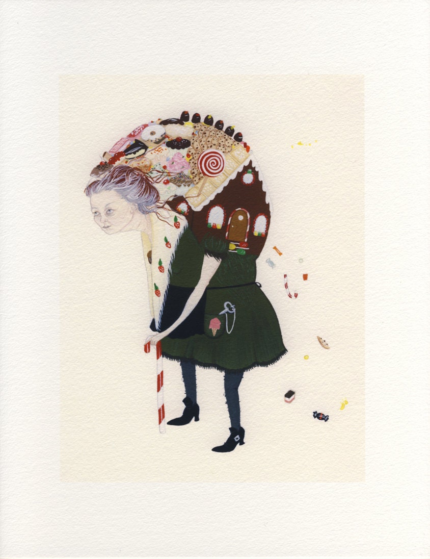 Monster - signed archival print