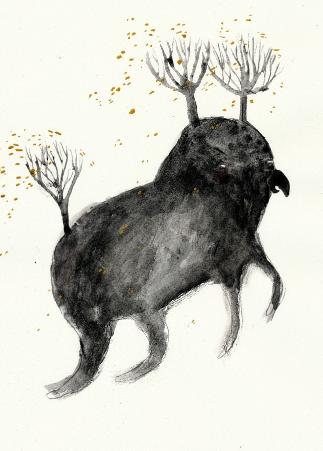 Early Greeting Card with Envelope