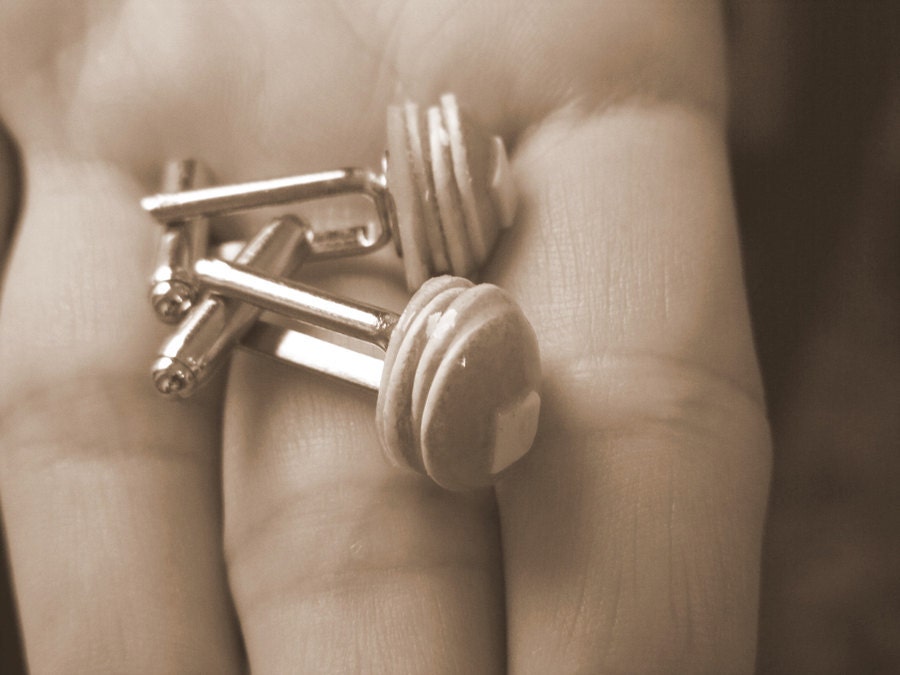 Pancake Cufflinks