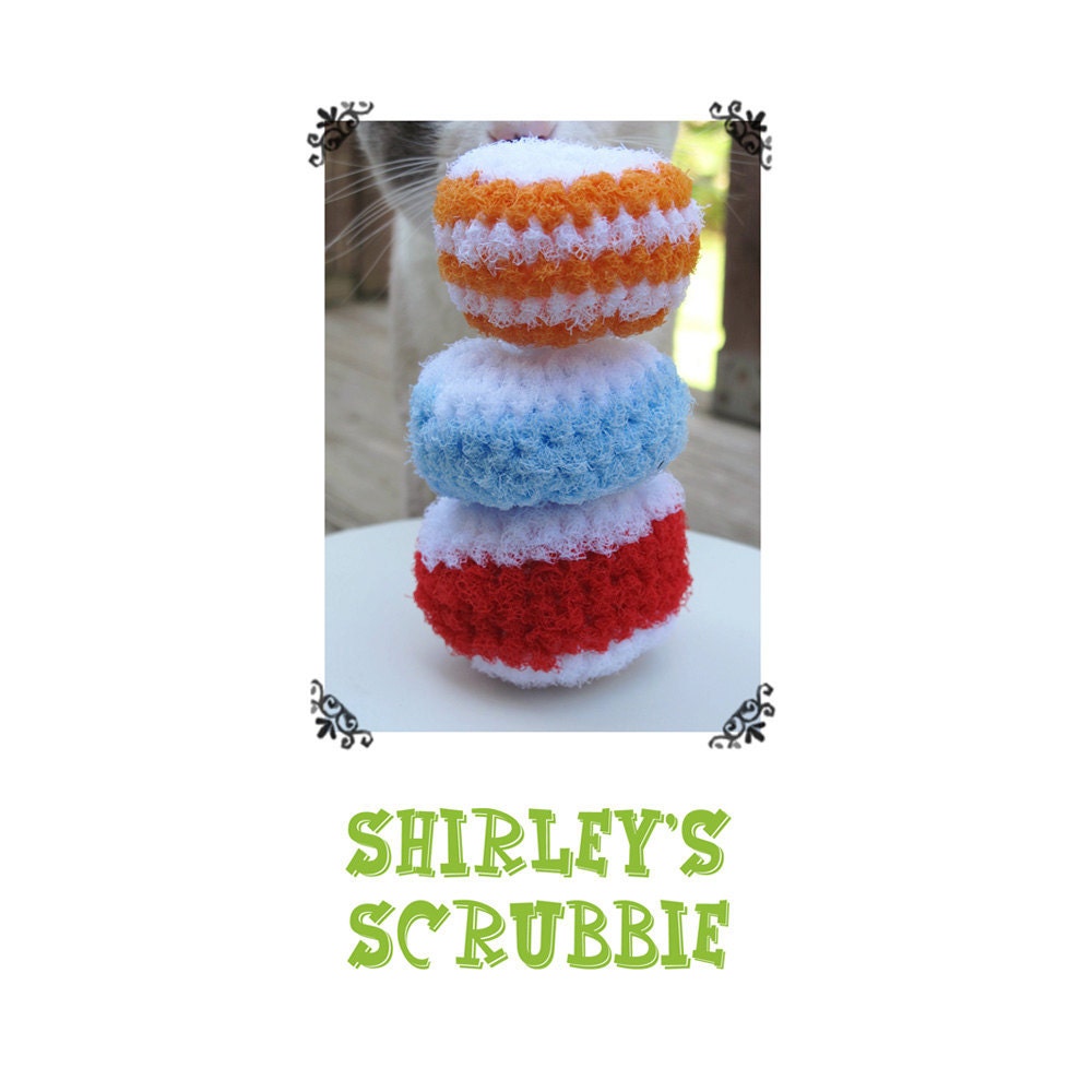 Shirley's scrubbie pdf pattern