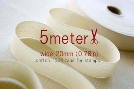 5Meter - TAPE FOR STAMP - wide 20mm