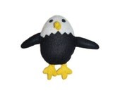 Hand Stitched Felt Eagle Doll