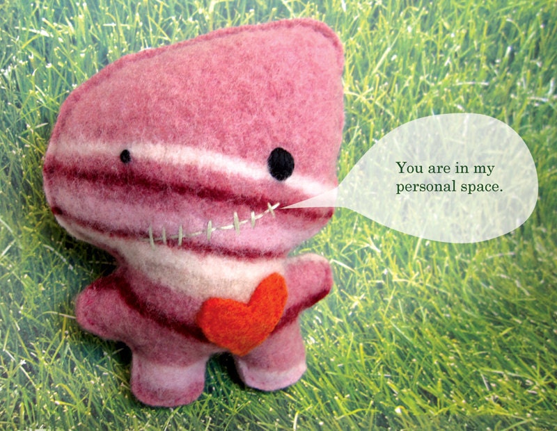 Step Back Foodoo Doll Postcard
