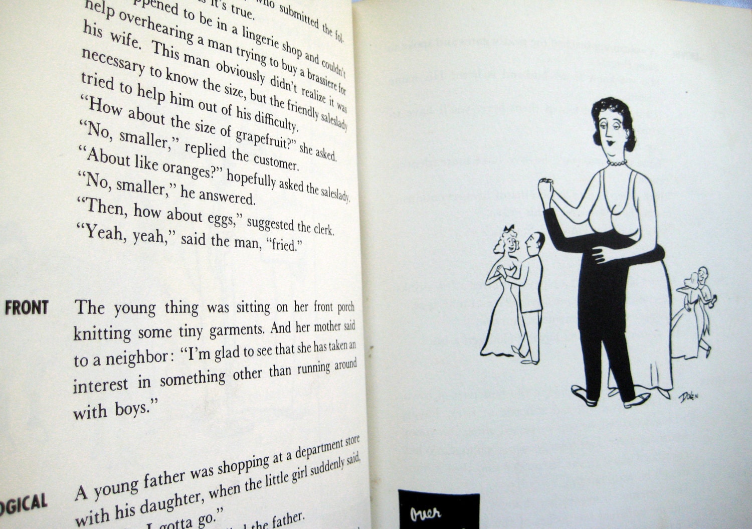 Over Sexteen 1950s Risque Humor