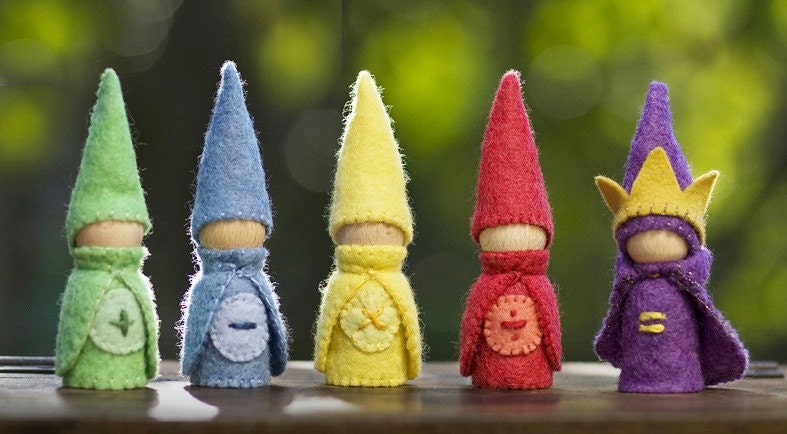 The Four Process ... Waldorf Math Gnome Set