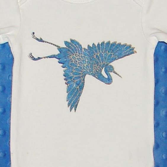 Lucky Crane Onesie
