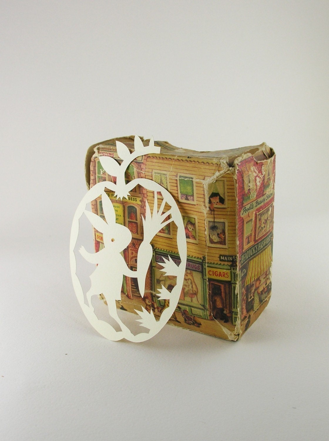 4 Original Papercut PRINTED PATTERNS. Ready to cut by yourself.