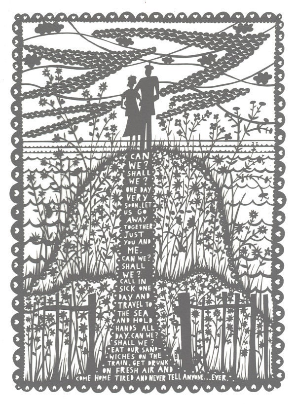 Can We Shall We lasercut