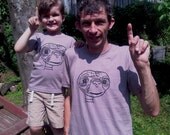 Daddy and Me Fathers Day Pick 2 T shirt SALE ET Alien Set