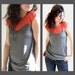 Oscillate Shirt/ Poppy- Made to Order
