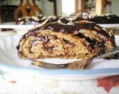 Recipe Decadent Almond Espresso Coffee Ganache Dessert Roll vegan friendly