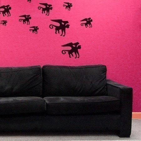 Flying Monkey Wall Graphics