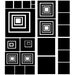 Squared Wall Decals