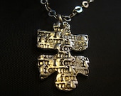 Puzzle Necklace-I Found You- The missing Piece