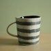 Gray Stripe mug