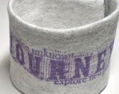 Wrist Cuff Wrist Wallet - Intrepid Journey (Eco-Friendly)