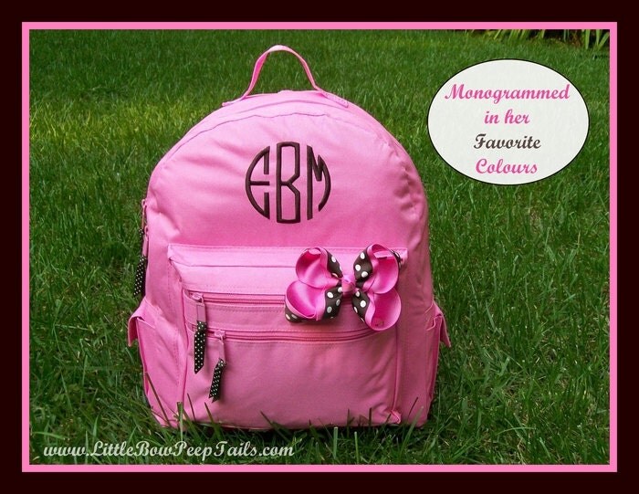 personalized girl backpacks