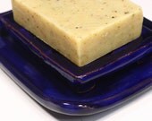 Soap dish in Cobalt Blue